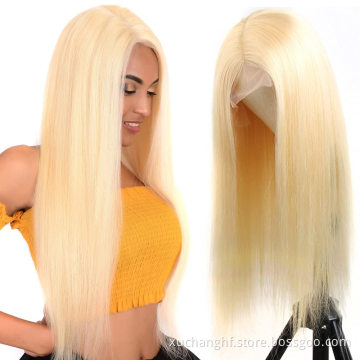HanF Human Wig Wholesale Vendors 613 Blonde Straight Hd Lace Front Wigs Full Virgin Lace Frontal Wig For Black Women Hair
